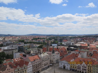 View from St Bartolomew Cathedral Spire