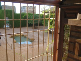 Small pool in Nasrid Palace, Alhambra Granada