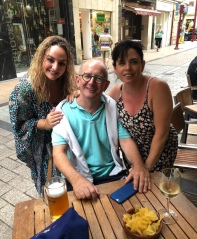 A chilled evening meeting up with Lexi who was walking the Camino